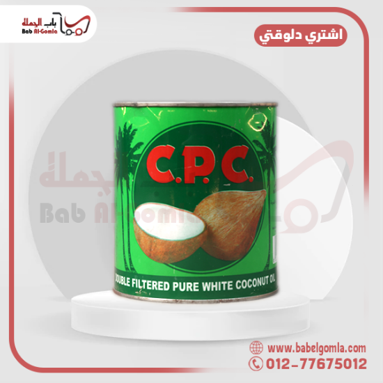 صورة زيت جوز هند النار جيل cpc علبة 580 جم 